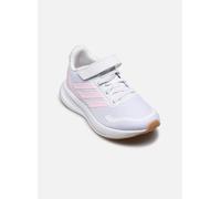 adidas Mixte Enfant RUNFALCON 5 Shoes Kids Chaussures de Course, FTWR White/Clear Pink/Gum 3, 31 EU