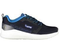 Chaussures de sport bleues pour hommes avec lacets et détails contrastés, taille : 41 Couleur : Blu