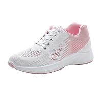 Chaussures de Sport Confortable Chaussure Orthopédique Femmes Respirant À Lacets Chaussures Plates Décontractées Unisexe Léger Travail Sportif Respirant Travail Formateurs Basket de Marche Chaussure