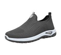 Chaussures de sport, de trekking, de marche, de sport, invisibles, antidérapantes, de loisirs, de jogging, de jogging, à enfiler, gris, 39 EU