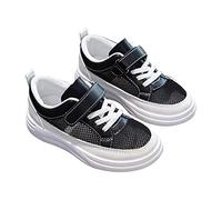 Chaussures de sport décontractées en maille respirante pour printemps et été, Noir , 35 EU