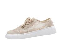 Chaussures de Sport Décontractées pour Femmes - Modèle Respirant et Ajouré, Nouvelles Chaussures d'Été, Semelle Légère et Souple pour Un Confort Quotidien (Beige, 35)