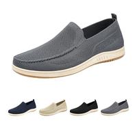 Chaussures de sport en maille pour homme - Chaussures de jogging respirantes - Semelle souple - Protection contre les coups - Chaussures d'entraînement légères - Chaussures basses décontractées et