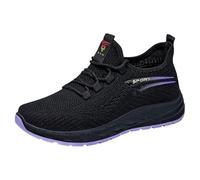 Chaussures de Sport Femme Pieds Larges Basket Orthopedique Chaussures de Course Respirantes En pour Femmes,Légères,Antidérapantes,Rembourrées Et Offrant Un Bon Maintien,Idéales pour L'Entraînement Et