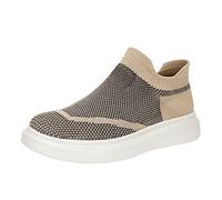 Chaussures de Sport Femme Pieds Larges Basket sans Lacets On Chaussures Sports Hommes En Plein Respirant Runing Woemen Mesh Couples Baskets pour Femmes Running Baskets Respirable Chaussure de Sport