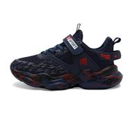 Chaussures de Sport Garçons Enfant Chaussure Basketball Confortable Enfants Football d'extérieur légères et Respirantes Marche Walking Fitness Shoes pour l'école la Course
