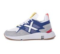 Chaussures de sport HACKETT - HA M A - Homme - Grey / blue - Blanc - Polyester - Lacets 44