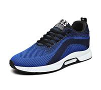 Chaussures De Sport Homme - Chaussures de Sport Homme avec Semelle Intérieure Rehaussante 6 cm pour Une Affinée et Un Confort Respirant en Maille Décontractée