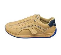 Chaussures De Sport Homme - Course Légères Respirantes Antidérapant Chaussures De Randonnée D'Entraînement Fitness Sneakers Confortable Sneakers Antidérapantes pour Work Travel Jaune 44