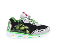 Chaussures de Sport LED pour Garçons d'Hulk - Licence Officielle Marvel
