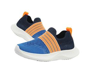 Chaussures de sport légères et respirantes avec lacets, semelle extérieure flexible, matériau extérieur robuste, idéal pour les loisirs, l'école, coupe confortable pour les pieds actifs des enfants