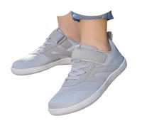 Chaussures de Sport Loisirs pour Filles Confort Extrême avec Semelle Antidérapante et Design Respirant pour Danse Randonnée Scolaire (Grey, 28)