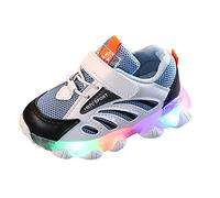 Chaussures de sport lumineuses à LED pour filles - Taille 8, bleu, 11 Little Kids