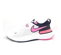 Chaussures de sport Nike WMNS React Miler pour femmes en blanc, taille 9,5
