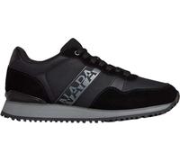 Chaussures de sport noires stylées pour hommes avec détails contrastés, taille : 41 Couleur : Nero