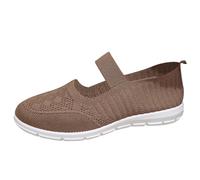 Chaussures de sport pour femme - Baskets ultra confortables - Chaussures de marche légères avec soutien de la voûte plantaire - Amortissement doux - Chaussures de course à enfiler - Chaussures de