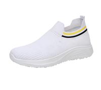 Chaussures de sport pour femme - Confortables - Légères - Orthopédiques - Antidérapantes - Chaussures de sport - Chaussures de marche - Chaussures de fitness en maille respirante - Chaussures de