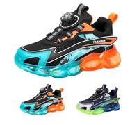 Chaussures de sport pour garçons et filles - Semelle épaisse - Talon compensé - Baskets avec coussin d'air - Chaussures tendance et confortables - Chaussures décontractées - Chaussures de sport