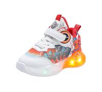 Chaussures de Sport pour garçons, Filles Respirant Légères et Confortables Sneakers Entrainement Outdoor Indoor idéales Course école Loisirs Hook and Loop Chaussures Basket