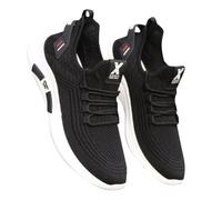 Chaussures de sport pour homme, sneaker et chaussures de sport pour hommes en maille respirantes, souples, légères, chaussures de loisirs à plateforme élastique, chaussures de randonnée, chaussures de