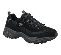 Chaussures de sport - Skechers - D'Lites 52675-BBK - Homme - Cuir - Noir - Lacets 39,5