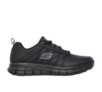 Skechers Sure Track Erath - Ii Baskets Enfiler Femme Noir (Black Leather Blk) 41 EU