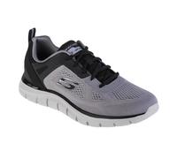 Chaussures de sport - SKECHERS - Track broader - Homme - Gris - Lacets 41