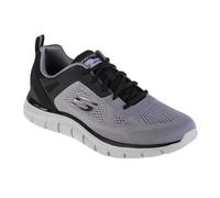 Chaussures de sport - SKECHERS - Track broader - Homme - Gris - Lacets 44