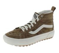 Chaussures de sport unisex VANS SK8-HI MTE 1 en daim marron avec semelle en caoutchouc résistant à l'usure 36