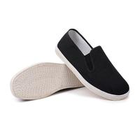 Chaussures de Tai Chi Kung Fu Unisexes pour Arts Martiaux Traditionnels Chaussures d'entraînement légères et antidérapantes en Tissu de Pékin Ancien Pantoufles Respirantes Quatre Saisons EU Size 36