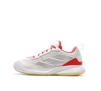 Chaussures de Tennis Blanc/Rouge Femme Adidas Avaflash 40 2/3