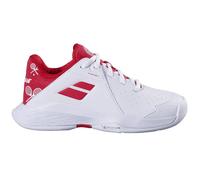 Babolat Propulse Tous Court Wimbledon Junior Blanc/Rouge 38 1/2