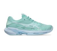 Chaussures Femme Asics Solution Speed FF 4 Oasis Gn / Bl - TERRE BATTUE
