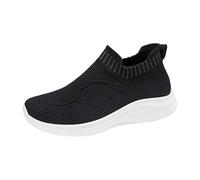 Chaussures de Tennis Femme Confortable Chaussure Orthopedique Chaussures pour Femmes Ethniques Décontractées de Soutien La Voûte Plantaire D'Été Creux Respirant Talon Plat Semelle Souple Sport
