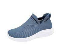 Chaussures de Tennis Femme Confortable Chaussure Orthopedique Chaussures pour Femmes Ethniques Décontractées de Soutien La Voûte Plantaire D'Été Creux Respirant Talon Plat Semelle Souple Sport
