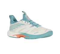 K-Swiss Performance SPEEDTRAC, Chaussure de Tennis, Blanc de Blanc/Nile Blue/Desert Flower,