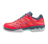 Chaussures de Padel Mizuno Wave Exceed Light Cc Wos Femmes Rouge 40.5