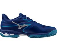 Chaussures de Tennis Mizuno WAVE EXCEED LIGHT 2 CC Hommes 61GC2320 15 bleues, Pointure:45 EU