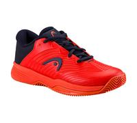 HEAD Mixte Enfant Revolt Pro 4.5 Clay Junior Chaussures de Tennis, Rouge, Bleu foncé, 35 EU