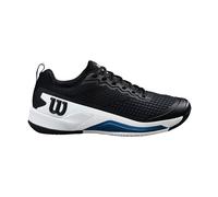 Wilson Homme Rush Pro 4.5 Tennis Shoe, Black/White/Ensign Blue, 48 EU