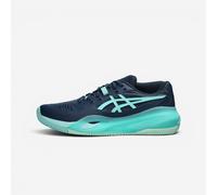 Chaussures de tennis terre Battue homme, Asics Gel Resolution X bleu vert 44 bleu