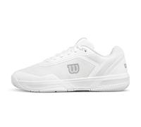 WILSON Courtglide Chaussures de Tennis pour Hommes, Ajustement Idéal, Confort Respirant, Traction Fiable, Absorption des Chocs, Couleur : Blanc, Taille : 6 1/2