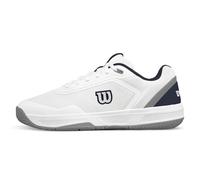 Wilson Homme Courtglide Men's Tennis Shoe Chaussure, White/Navy Blazer/Quarry, 43 1/3 EU X-Large