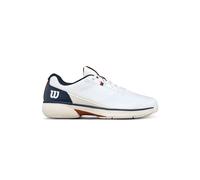 Chaussures Homme Wilson Rush Lite 5 White/Navy/Tofu - TERRE BATTUE