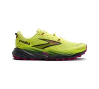 BROOKS Femme Cascadia 19, Sunny Lime Black Magenta, 44.5 EU
