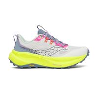 Saucony Chaussure de course XODUS ULTRA 4 citron vert/gris/rose/blanc Taille 37,5