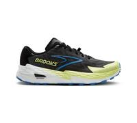 BROOKS Homme Catamount 4 Sneaker, Black/Lime/Blue, 49.5 EU