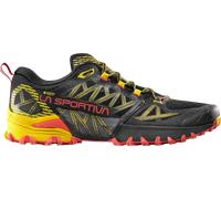 La Sportiva - Chaussures de trail en GORE-TEX - Bushido III GTX M Black/Yellow pour Homme - Taille 44.5 - Noir Noir 44.5