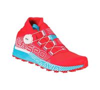Chaussures La Sportiva Cyklon rouge corail bleu femme - 38.5