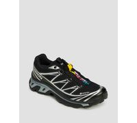 Chaussures De Trail Noires Et Argentées Unisexes Salomon Xt-6 Gtx L47450600-blackblackftwsilver 40 2/3